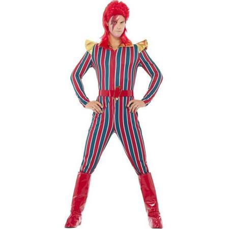 Science Fiction & Space Kostuum | Bowie Space Oddity | Man | Large | Carnaval kostuum | Verkleedkleding